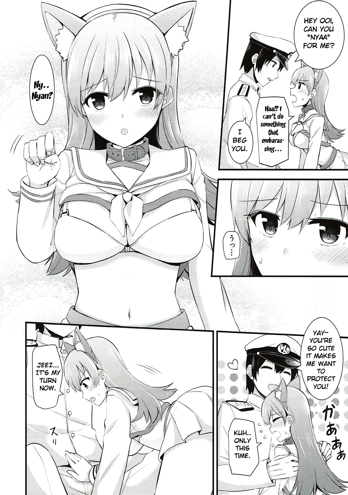 Hentai Manga Comic-Ooi! Put On These Cat Ears!-Read-13